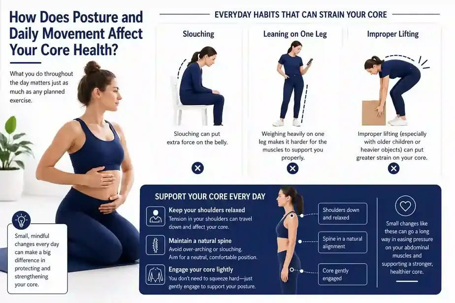 How Does Posture and Daily Movement Affect Your Core Health Hamilton?
