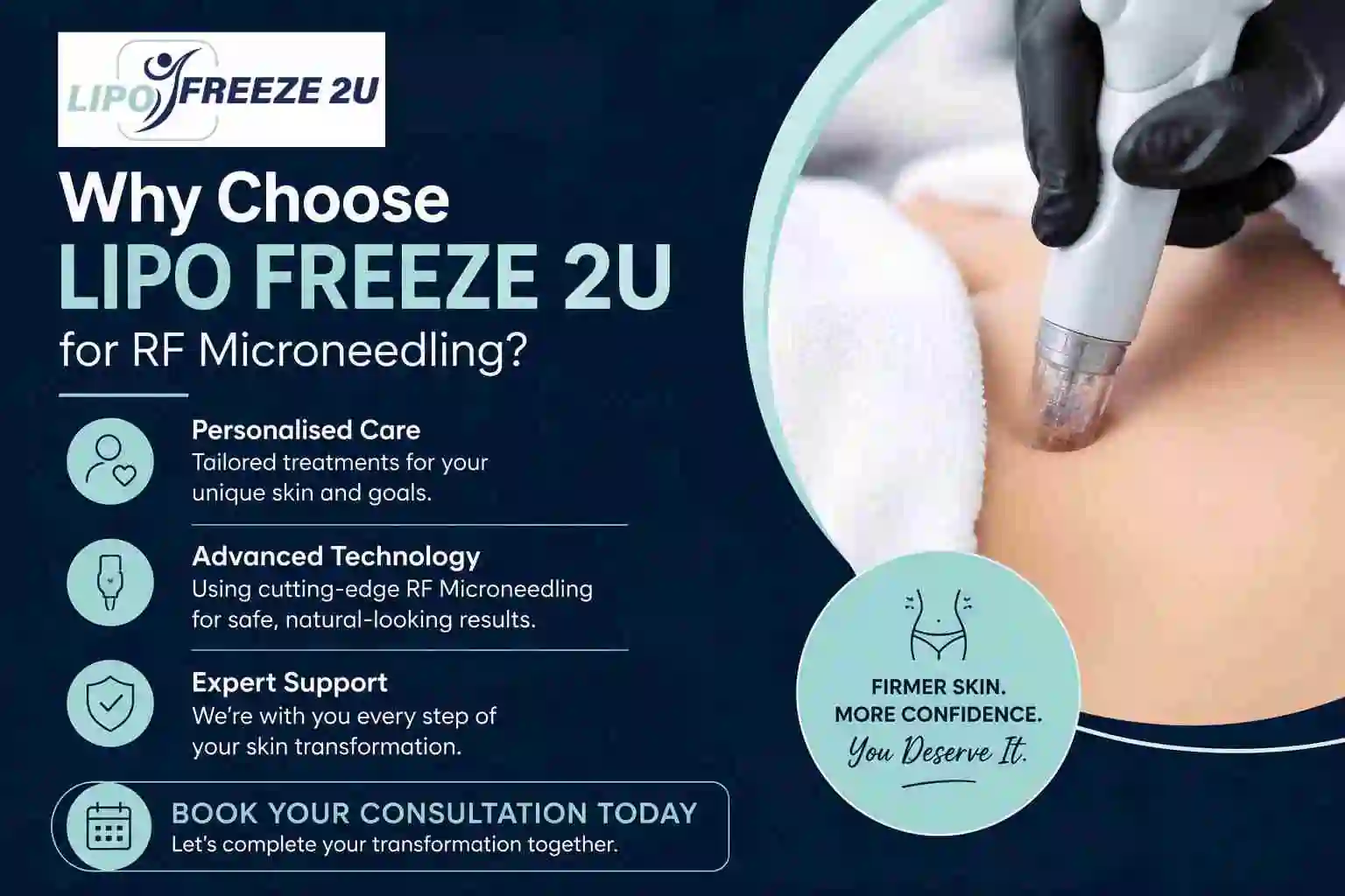 Why Choose LIPO FREEZE 2U for RF Microneedling Hamilton?