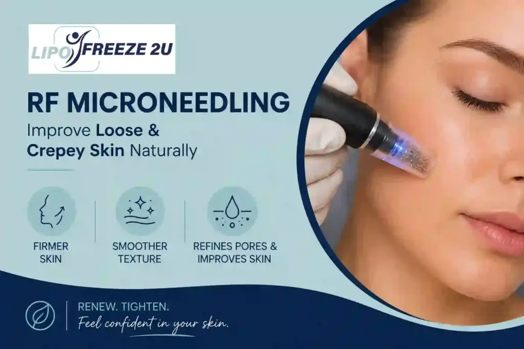 Can RF Microneedling Help Improve Loose and Crepey Skin Hamilton?